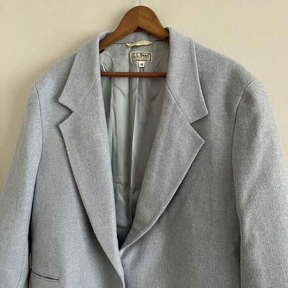 LL Bean vintage Wool blazer size 18 preppy heritage - Picture 5 of 12